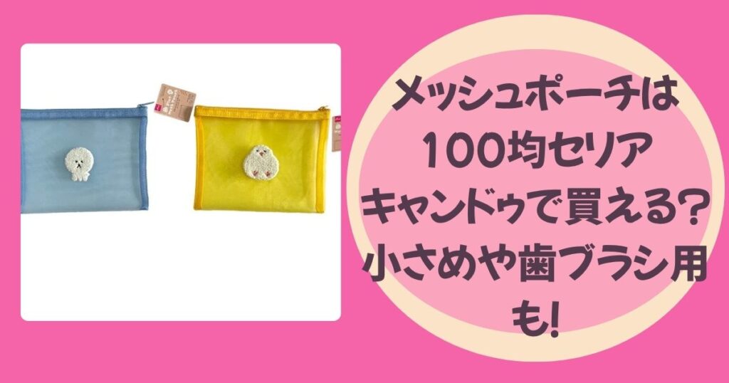 メッシュポーチのアイキャッチ
