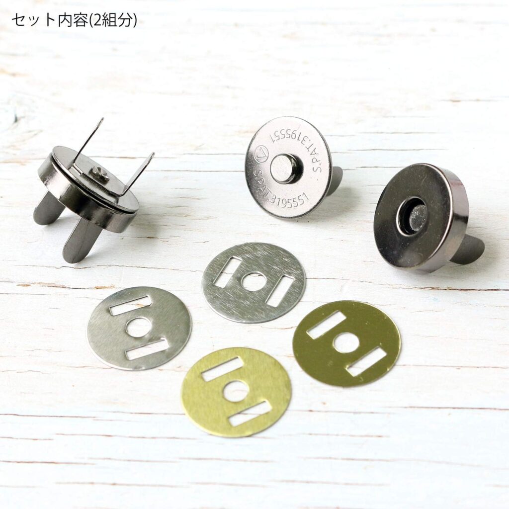 トートバッグ口閉じクリップ